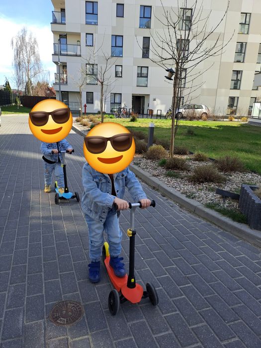 Hulajnoga oxelo pomarańczowa