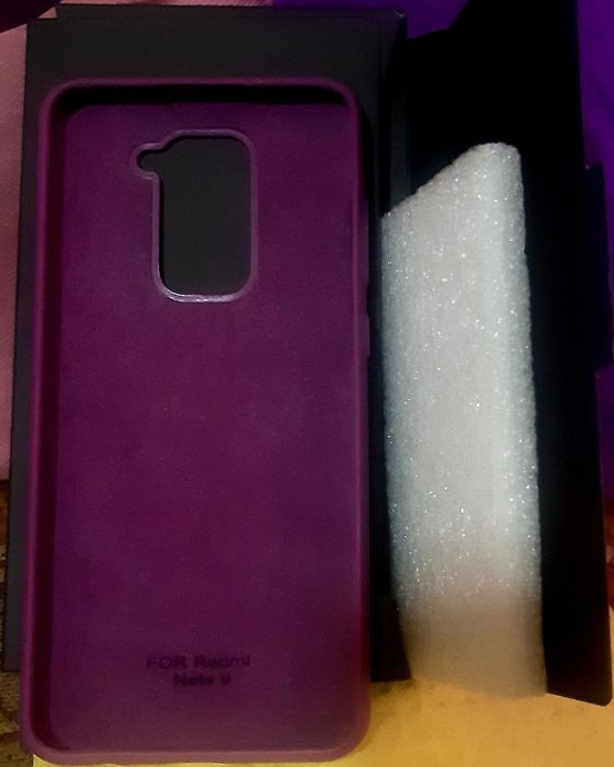 Силиконовый чехол для Xiaomi Redmi Note 9 Soft Touch Silicone Cover