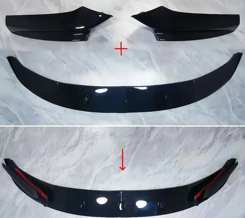 Lip frontal para choques preto brilhante BMW série 1 F20 F21 série 3 F30 F31 série 4 F32 F33 F36 G22 G23 G26 série 5 F10 F11 Pack M a partir de €80,00