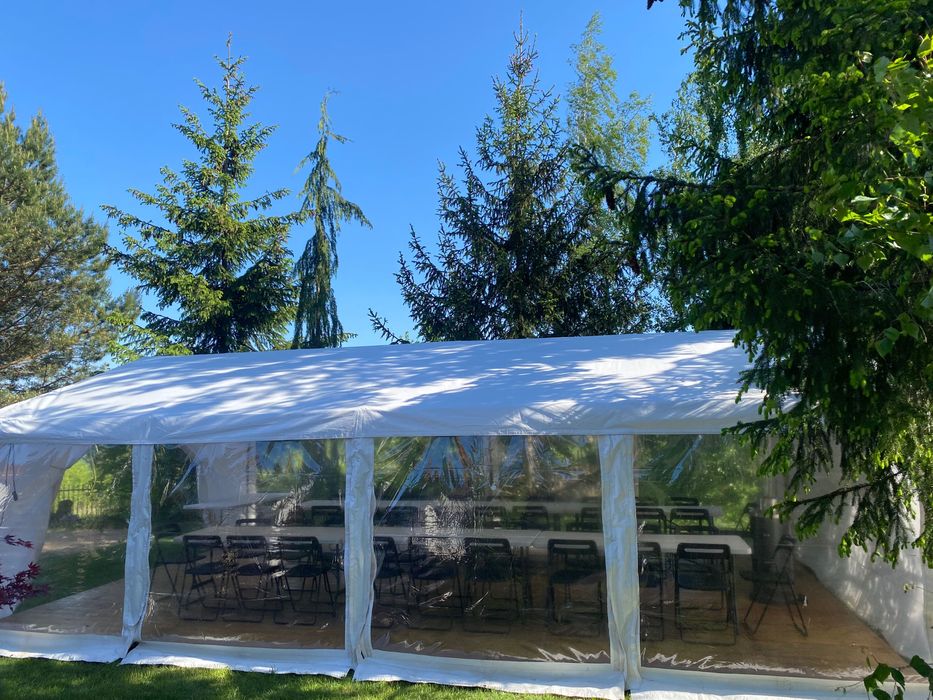 Namioty bankietowe imprezowe Fotobudka 360 wynajem wypożyczalnia Ma