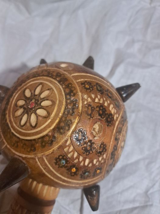 Булава,  Сувенир, резьба, дерево,  символ,  декор,  красивый