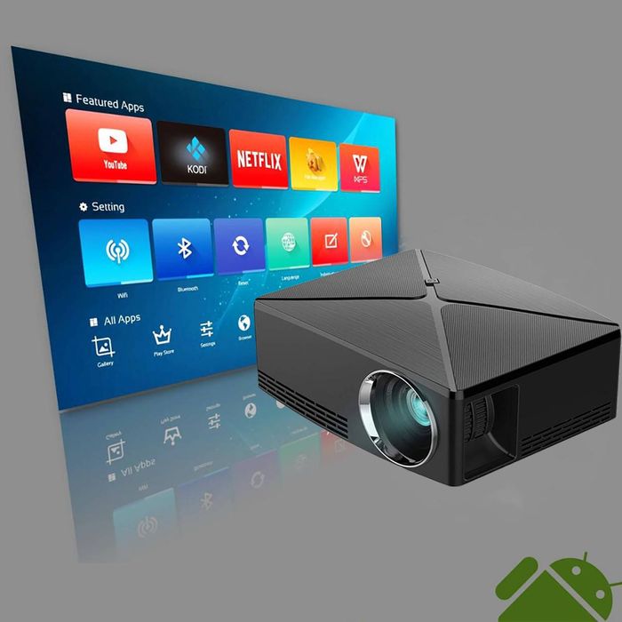 Проектор мультимедийный с Wi-Fi, Android кинопроектор Wi-light Vivibri