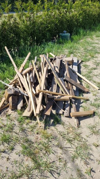 Drewno opałowe, oddam za darmo