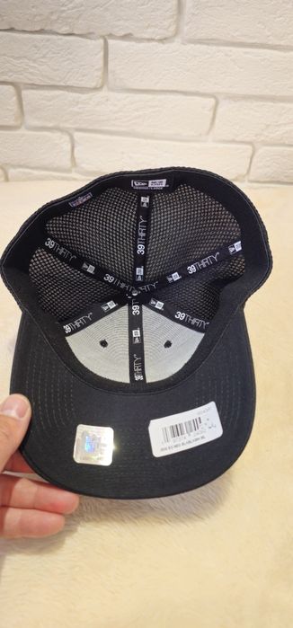 Кепка New Era Black Carolina Panthers Main Neo 39THIRTY Flex Hat