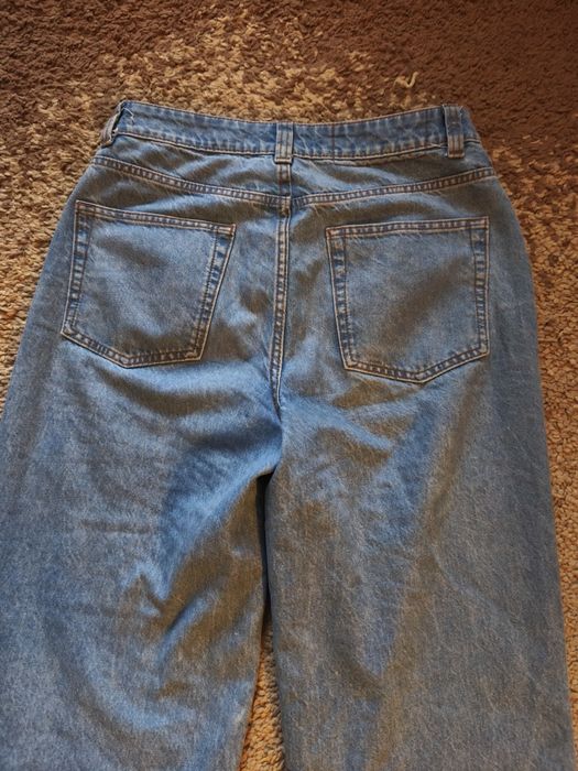 Nowe szerokie proste jeansy 28/34 ASOS