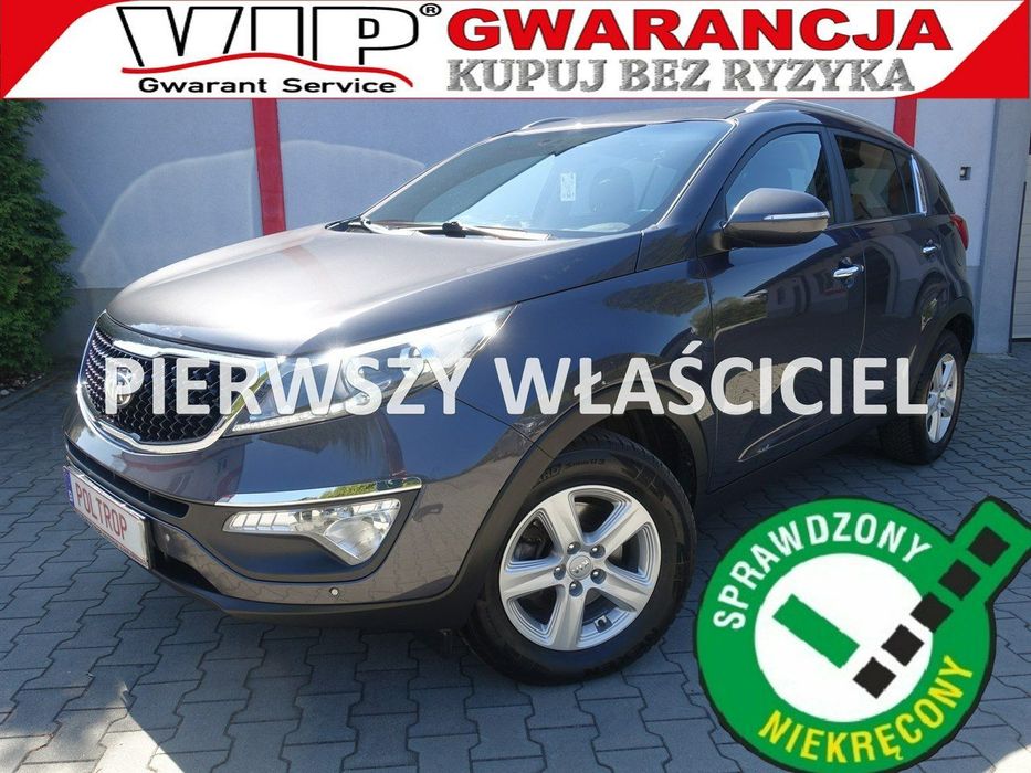 Kia Sportage 1,6i Skóra Navi Klimatronik Ledy Alu 1.Właściciel VIP Gwarancja