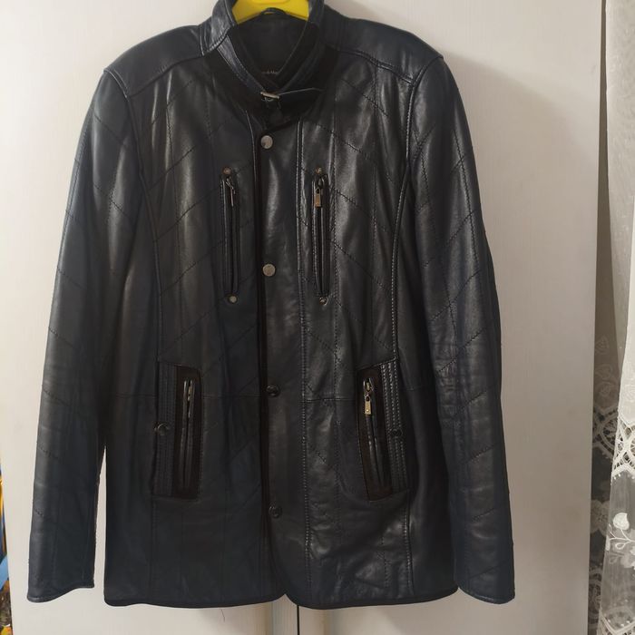 L Чоловіча кожана куртка Franco di Marco