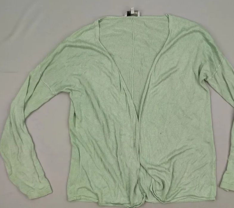 Kardigan M miętowy kolor