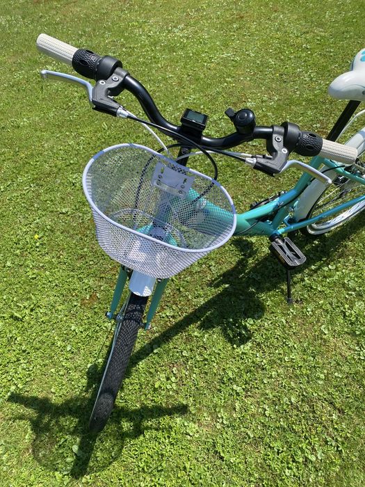 Rower 24  Giulletta miętowo biały