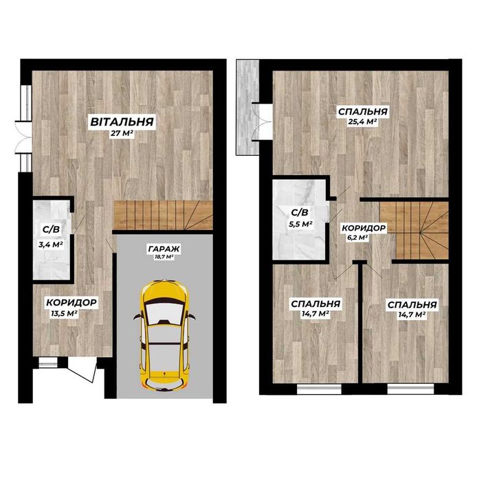 Розтермінування 24 міс Будинок з гаражем неподалік ЖК КАЛИНОВА СЛАБОДА