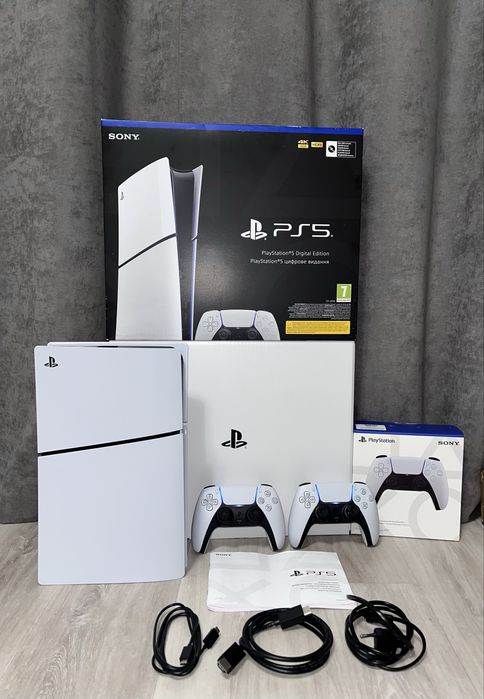 Sony Playstation 5 Slim Digital Edition 1TB, Ps5, пс, ігри, акаунт