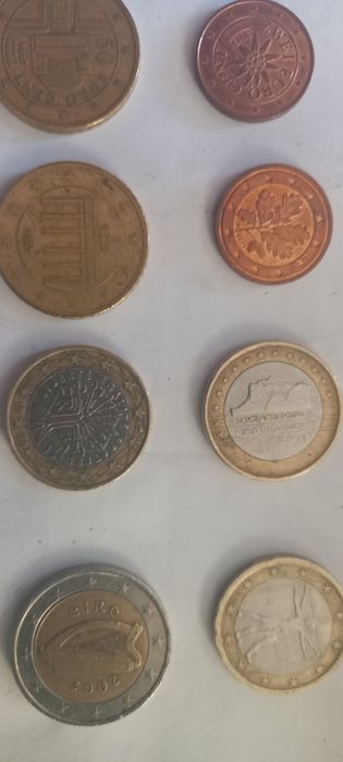 Conjunto moedas para venda