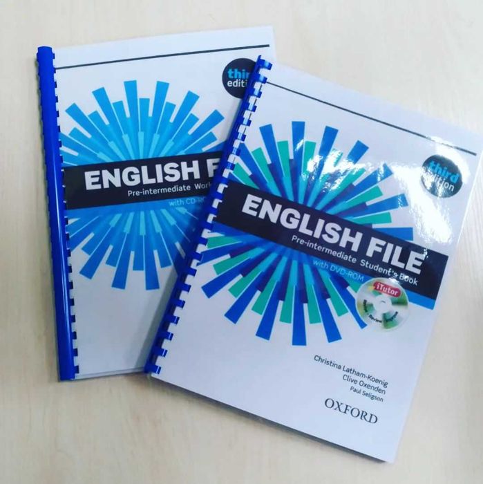 English File 3rd edition Pre-Intermediate - англійська мова
