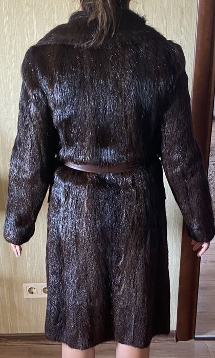 Шуба из меха нутрии