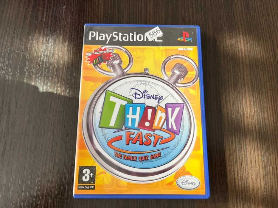 dinsey think fast       ps2