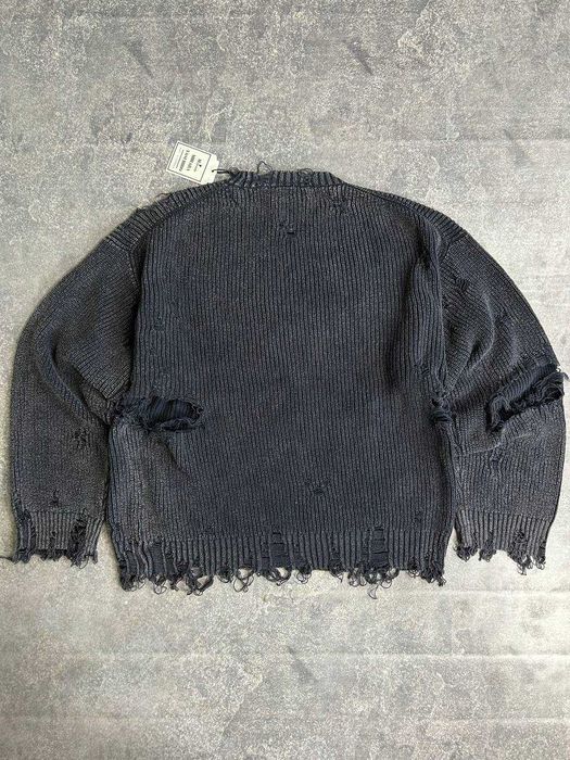 MAISON MIHARA YASUHIRO Distressed свитер свитшот Sweater светр кофта