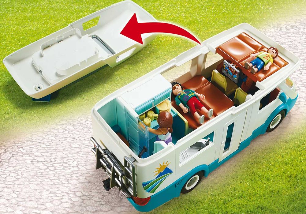 Конструктор Сімейний будиночок на колесах Playmobil Family Fun 70088