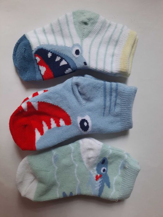 Носки шкарпетки  набір 3 пари 6-12 міс