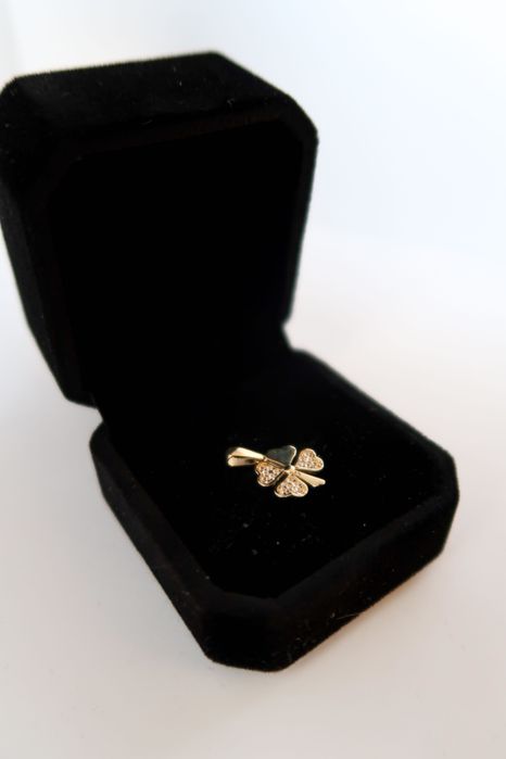 Złota Zawieszka Koniczyna | Próba Złota 585