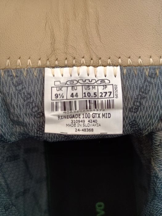 Черевики Lowa renegade