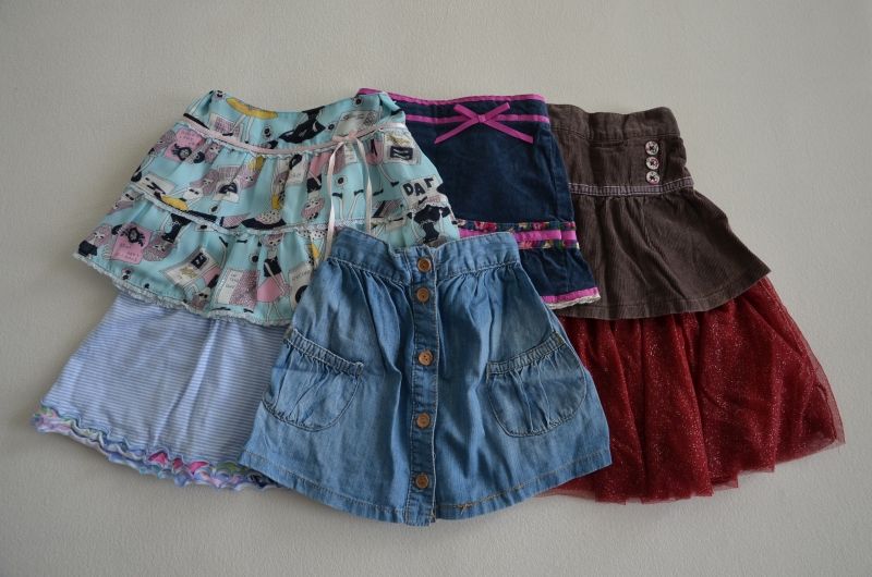 Zestaw markowych spódniczek spódniczka Zara H&M Blumarine 1-2lat 86 98