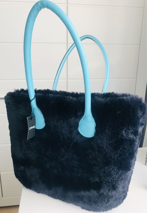 Obag Torebka Nowa Cover Uchwyty Organizer Futrzany Oryginalna ZESTAW #