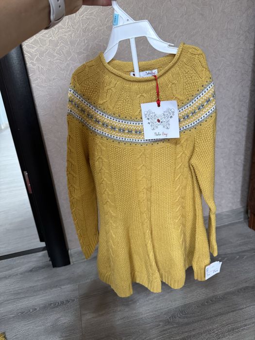 Сукня вязана на 2-3 роки Nyla Bug з шапочкою