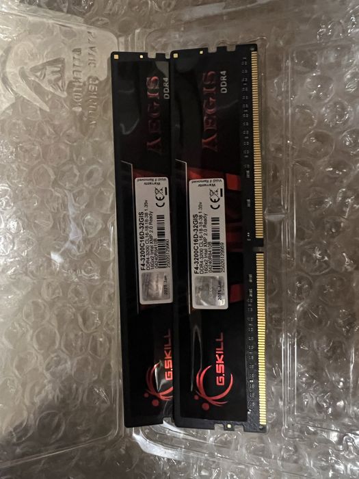 Оперативна пам'ять G.Skill Aegis 2x16GB/3200