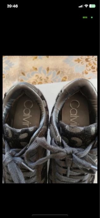 Sneakersy Calvin Klein 38 futerko