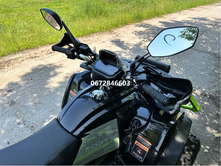 Квадроцикл Forte AFC 250 PRO черно-зеленый ФОРТЕ доставка безкоштовна