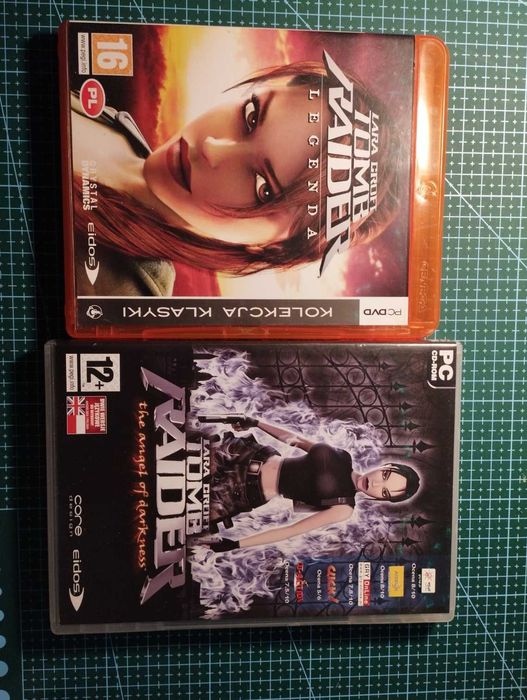 Lara Croft Tomb Raider Legenda i The Angel of Darkness gry na PC