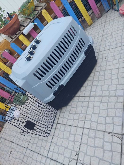 Caixa de transporte para cães