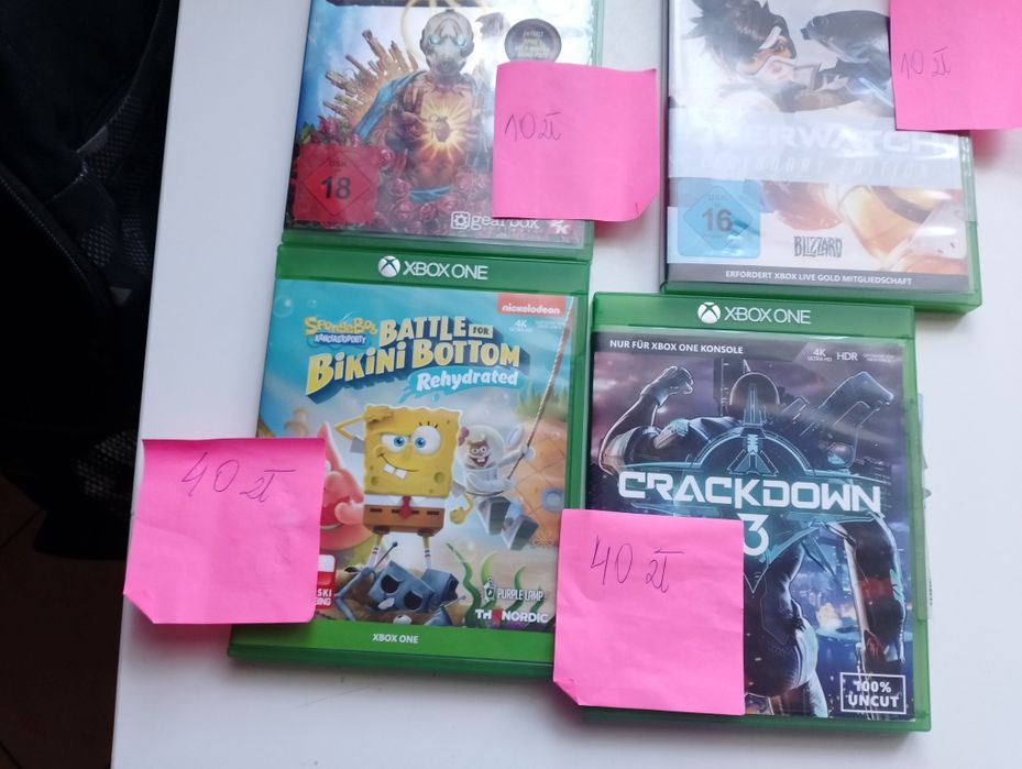 Sprzedam gry na Xbox one