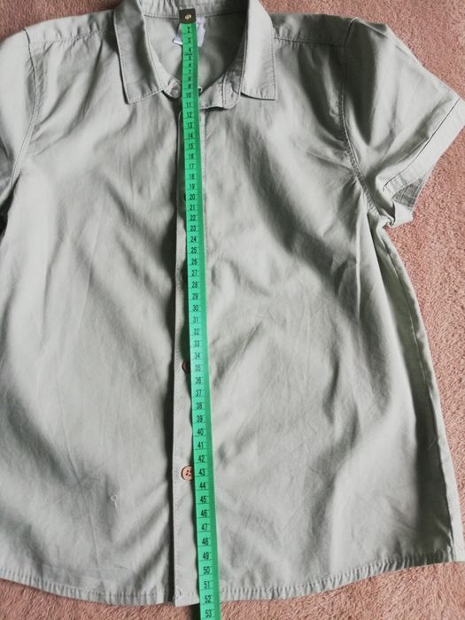 Koszule z krótkim rękawem rozm. 134
