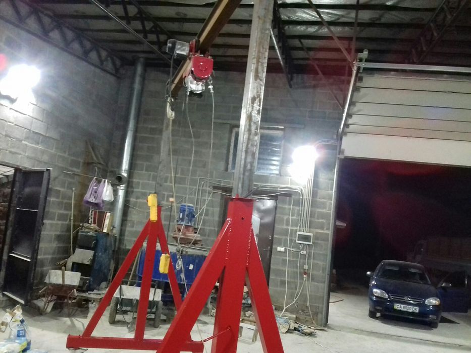 Кран балка тельфер підйомник