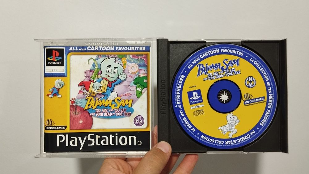 Jogo Pajama Sam PS1
