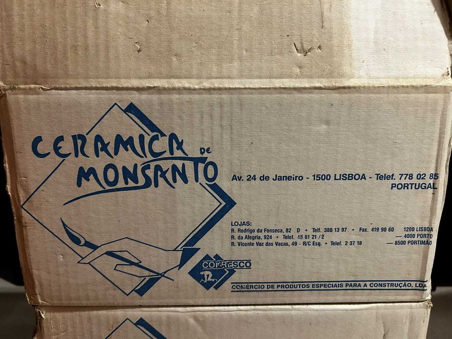 Azulejos Cerâmica de Monsanto branco pérola 15x15