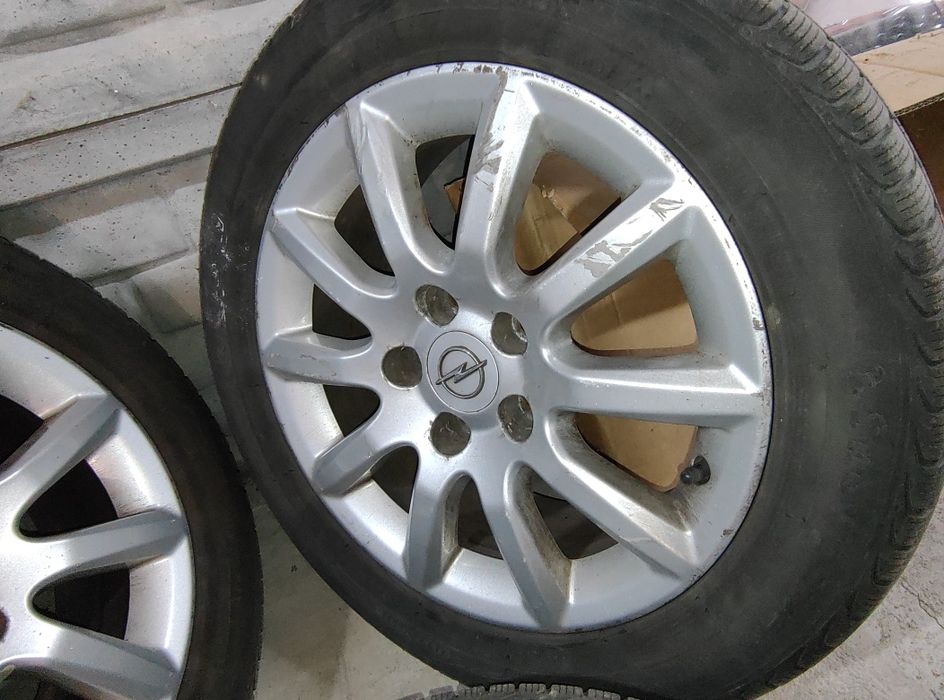 Alufelgi z oponami zimowymi