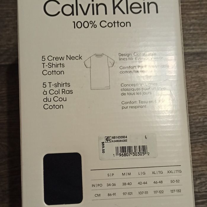 Оригинал! Футболка Calvin Klein набор 5 шт.