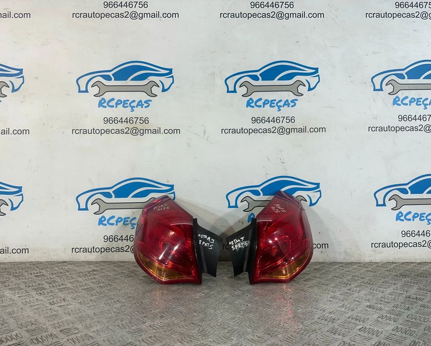 Conjunto Farolins Led Tras Traseiro Direito Esquerdo Original GM Opel