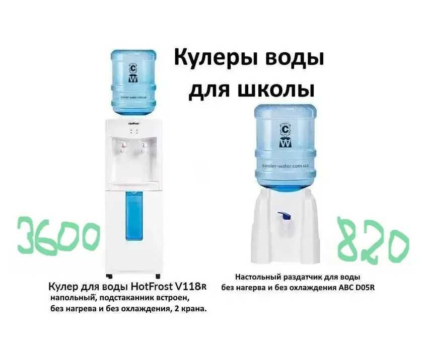 Кулер для воды в школу/Роздавальник води/Раздатчик без охлаждения