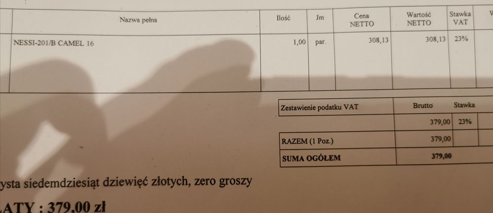 Muszkieterki camel r. 40 firmy Nessi + fleki