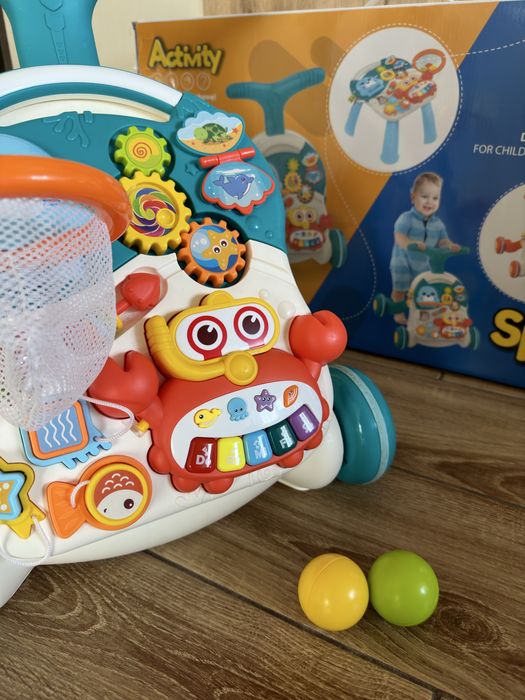 Каталка-ходунки  з бізібордом