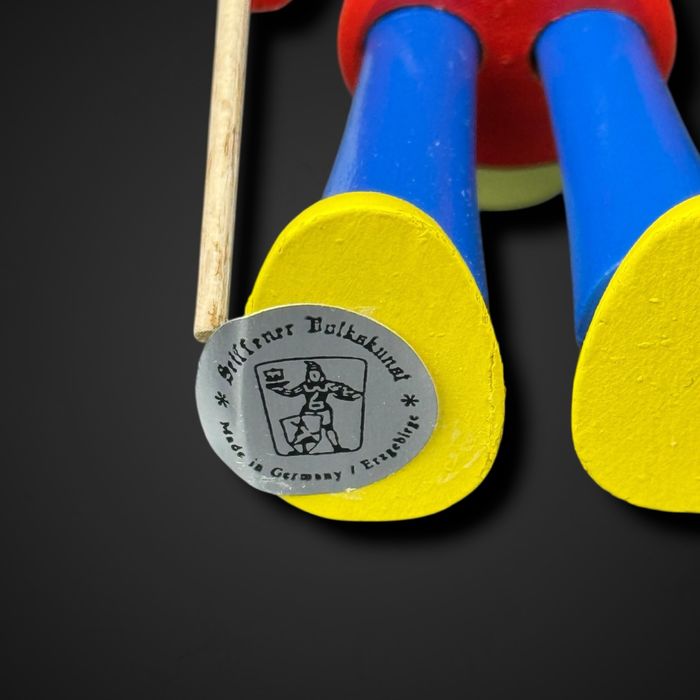 Zestaw drewnianych zajączków wielkanocnych Erzgebirge b51/08111