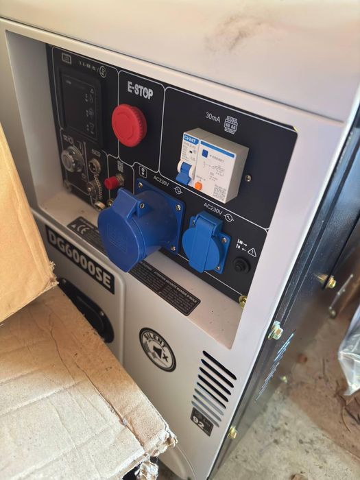 Дизельний генератор ITC Power DG6000SE 5.0–5.5 кВт / електростарт