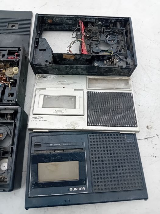Zestaw Unitra Emilia RM 407, MK 232P - Na części / Dawcy / PRL