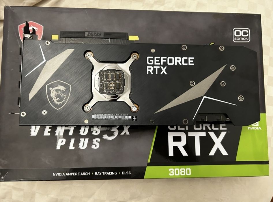 MSI rtx 3080 ventus 3x 10gb LHR
