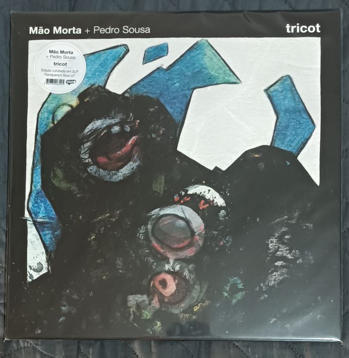 Mão Morta + Pedro Sousa "Tricot" 2LPs (transp. blue) RARO