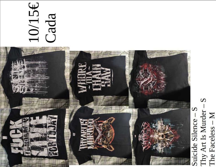 T-SHIRT metal (H/M)