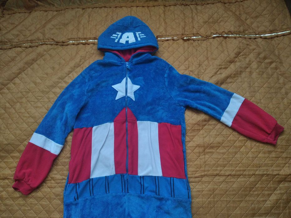 Капітан Америка Марвел кігурумі піжама